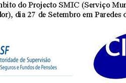 Sessão de formação no ambito do projecto SMIC (Serviço Municipal de Informação ao Consumidor), dia 27 de Setembro em Paredes de Coura